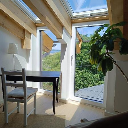 Apartment Unterm Dach Mit Kleinem Seeblick Münsing Eksteriør bilde